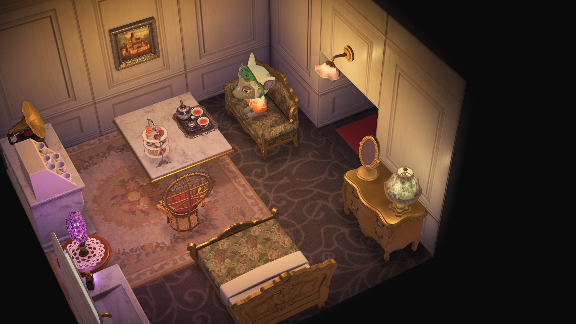 あつ森アプデミネルさまVIPルーム